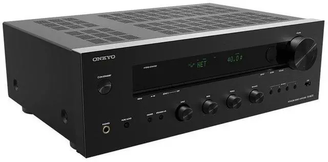 Alt view image 2 of 10 - Onkyo TX-8470 Network Stereo Receiver with Wi-Fi, HDMI, and Bluetooth (2024)