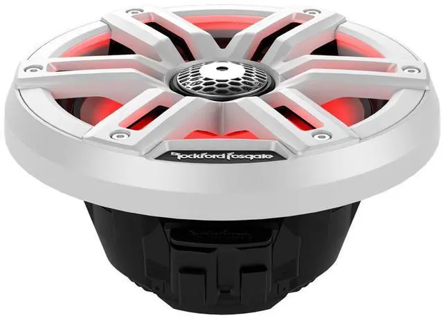 Alt view image 4 of 7 - Rockford Fosgate M2-65 6.5" Color Optix Marine 2-Way Speakers - White
