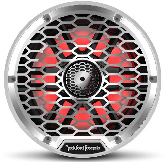 Alt view image 3 of 7 - Rockford Fosgate M2-65 6.5" Color Optix Marine 2-Way Speakers - White