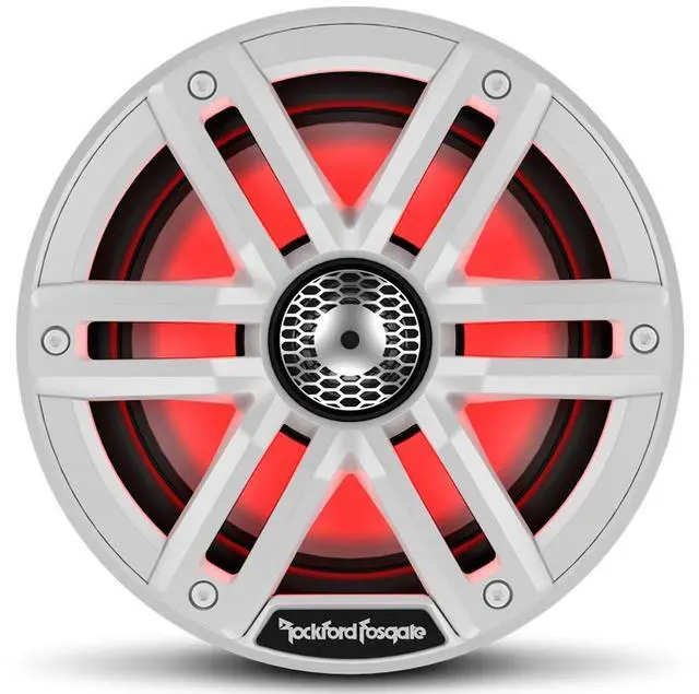Alt view image 2 of 7 - Rockford Fosgate M2-65 6.5" Color Optix Marine 2-Way Speakers - White
