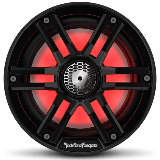 Alt view image 2 of 7 - Rockford Fosgate M2-65B 6.5" Color Optix Marine 2-Way Speakers - Black