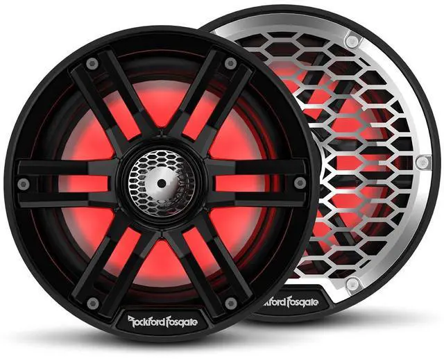Main image of Rockford Fosgate M2-65B 6.5" Color Optix Marine 2-Way Speakers - Black