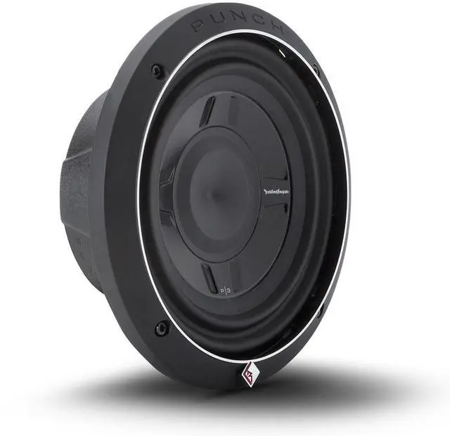 Alt view image 3 of 6 - Rockford Fosgate P3SD2-8 Punch Stage 3 Shallow 8" 2-Ohm DVC Subwoofer