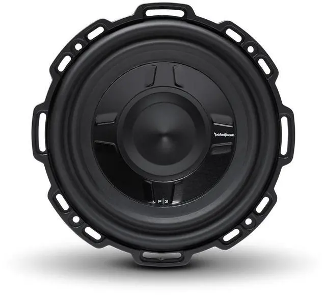 Alt view image 2 of 6 - Rockford Fosgate P3SD2-8 Punch Stage 3 Shallow 8" 2-Ohm DVC Subwoofer