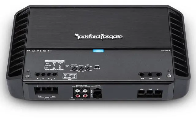 Alt view image 4 of 7 - Rockford Fosgate P500X2 Punch 500 Watt 2-Channel Amplifier