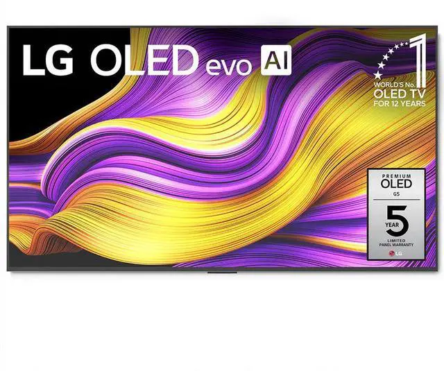 Main image of LG OLED55G5WUA 55" 4K OLED Evo AI Concierge Smart TV - 2025 Model