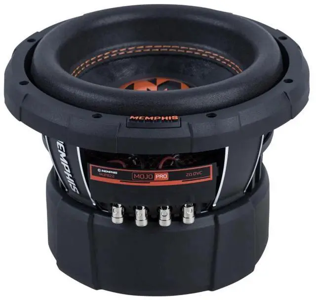 Alt view image 2 of 5 - Memphis Audio MJP822 8" MOJO Pro Series DVC Subwoofer