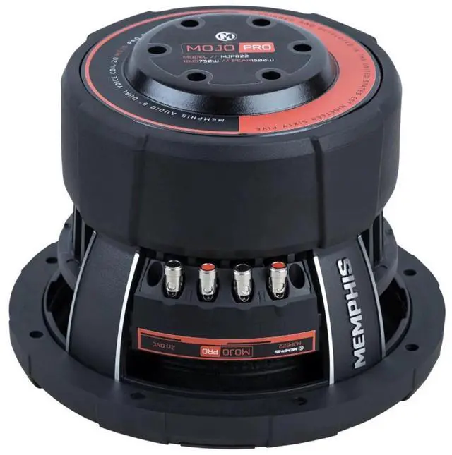 Main image of Memphis Audio MJP844 8" MOJO Pro Series DVC Subwoofer