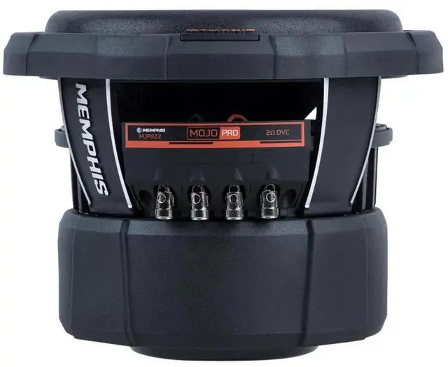 Alt view image 2 of 5 - Memphis Audio MJP844 8" MOJO Pro Series DVC Subwoofer