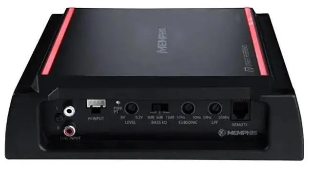 Main image of Memphis Audio SRX600.1V Street Reference Series Mono Car Amplifier