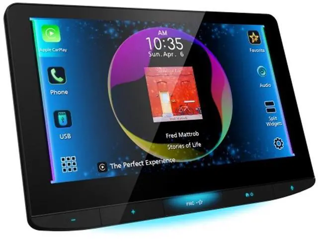 Main image of JVC KW-Z1001W 10.1" HD Floating Digital Media Receiver (does not play discs) (KWZ1001W)