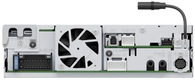 Alt view image 2 of 5 - JVC KW-Z1001W 10.1" HD Floating Digital Media Receiver (does not play discs) (KWZ1001W)