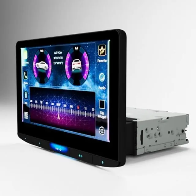 Alt view image 3 of 5 - JVC KW-Z1001W 10.1" HD Floating Digital Media Receiver (does not play discs) (KWZ1001W)