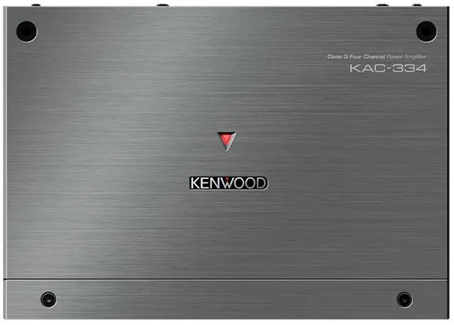 Main image of Kenwood KAC-334 Class D 4-Channel Power Amplifier