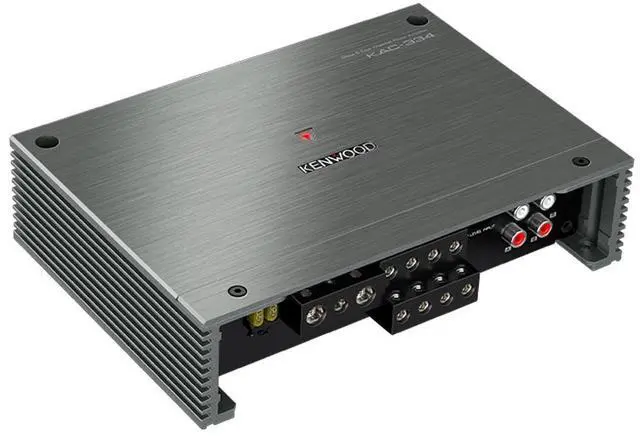 Alt view image 2 of 4 - Kenwood KAC-334 Class D 4-Channel Power Amplifier