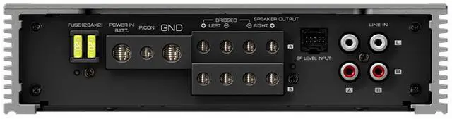 Alt view image 4 of 4 - Kenwood KAC-334 Class D 4-Channel Power Amplifier