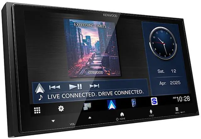 Alt view image 4 of 6 - Kenwood DMX8710S 6.92" HD Digital Multimedia Receiver (does not play discs)