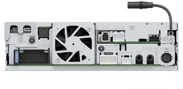 Alt view image 4 of 5 - Kenwood eXcelon DAX1050XR HD Direct Replacement Digital Multimedia Receiver with 10.1" Floating Touchscreen Display