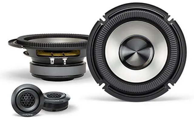 Main image of Alpine BRV-S65C BassRev 6.5" Coaxial 2-Way Component Speaker System (BRVS65C)
