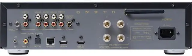 Alt view image 4 of 5 - Onkyo Muse Y-50 Network Streamer Integrated Amplifier with 250W Power