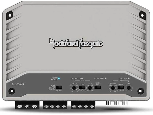 Main image of Rockford Fosgate M2-300X4 Marine 300 Watt 4-Channel Element Ready - Amplifier