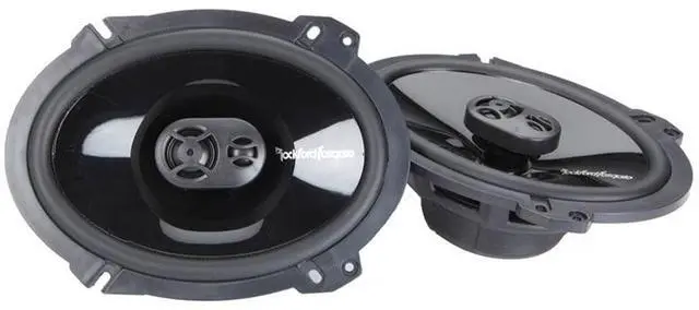 Alt view image 2 of 7 - Rockford Fosgate P1683 Punch 6"x8" 3-Way Full Range Speakers - Pair
