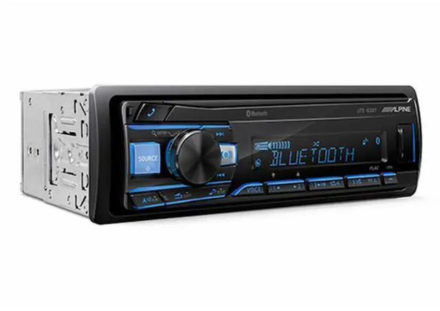 Alt view image 2 of 5 - Alpine UTE-63BT Single-DIN Digital Media Receiver