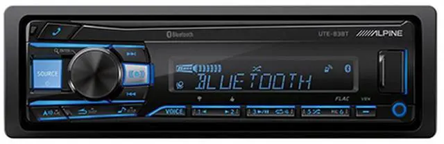 Main image of Alpine UTE-83BT Single-DIN Digital Media Receiver