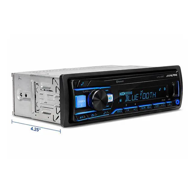 Alt view image 5 of 5 - Alpine UTE-83BT Single-DIN Digital Media Receiver