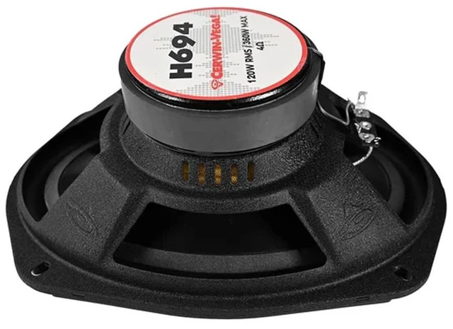 Alt view image 7 of 7 - Cerwin Vega H694 HED Series 6" x 9" 4-Way Coaxial Car Speakers - Pair