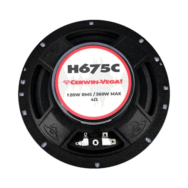Alt view image 6 of 7 - Cerwin Vega H675C HED Series 6.75" 2-Way Component Speaker System