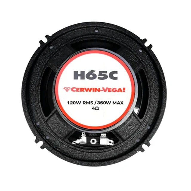 Alt view image 5 of 6 - Cerwin Vega H65C HED Series 6.5" 2-Way Component Speaker System