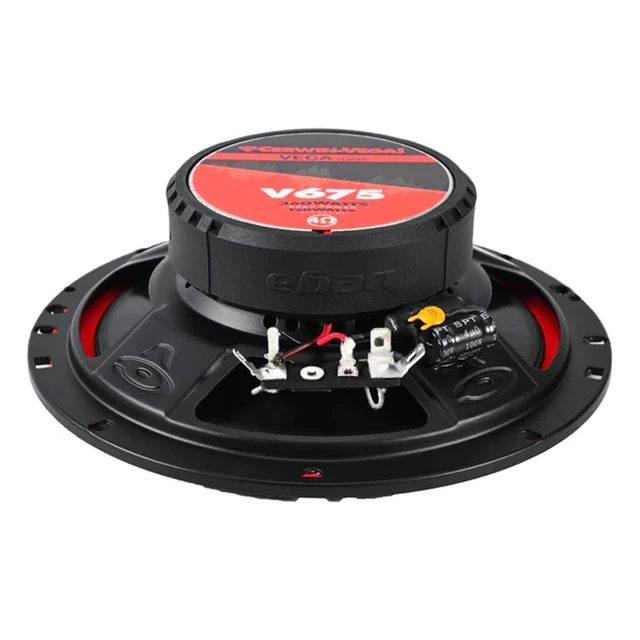 Alt view image 6 of 6 - Cerwin Vega V675 VEGA Series 6.75" 2-Way Coaxial Car Speakers - Pair