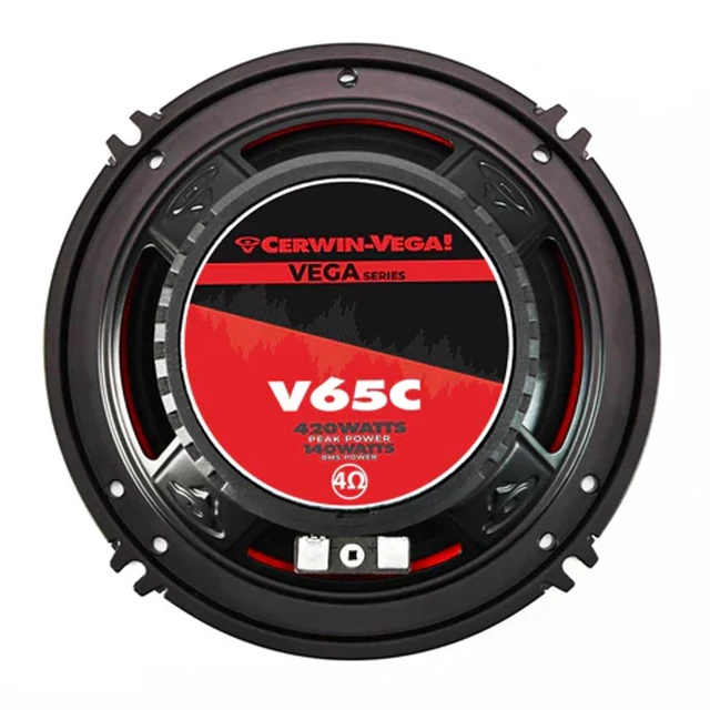 Alt view image 6 of 7 - Cerwin Vega V65C VEGA Series 6.5" 2-Way Component Speaker System