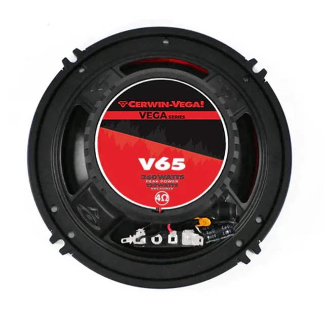 Alt view image 6 of 7 - Cerwin Vega V65 VEGA Series 6.5" 2-Way Coaxial Speakers - Pair
