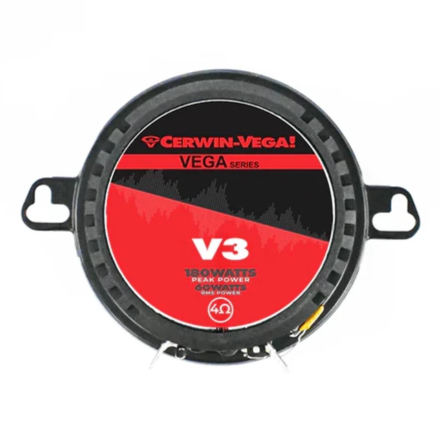 Alt view image 6 of 6 - Cerwin Vega V3 VEGA Series 3.5" 2-Way Coaxial Car Speakers - Pair