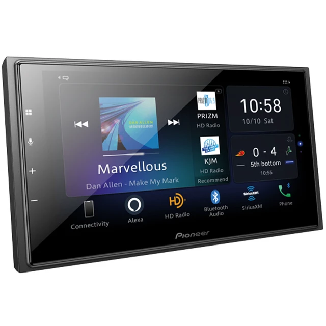 Alt view image 5 of 5 - Pioneer DMH-WC5700NEX 6.8" Digital Multimedia Receiver (does not play discs)