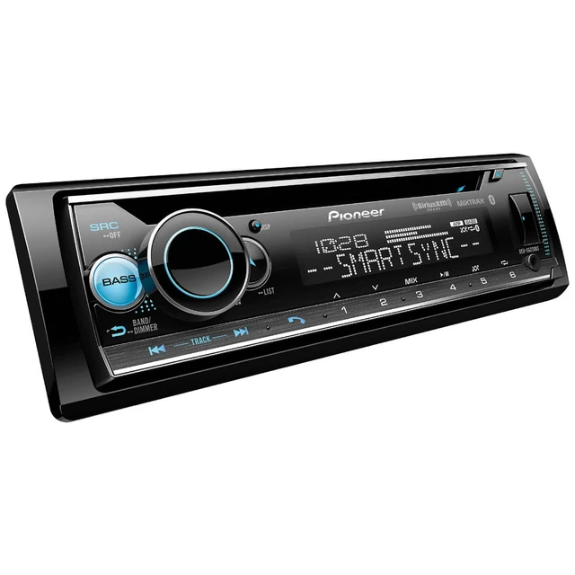 Alt view image 2 of 9 - Pioneer DEH-S6220BS Single-DIN CD Receiver with Smart Sync and Sirius XM Compatibility