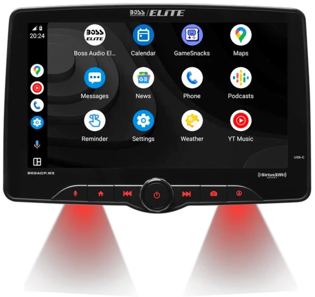Alt view image 4 of 5 - BOSS Audio Elite BE9ACP.WX 9" Single Din Digital Multimedia Receiver