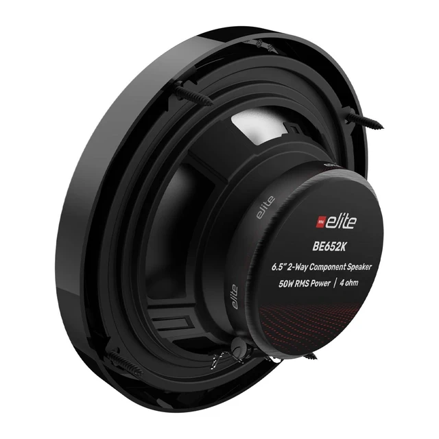 Alt view image 4 of 6 - Boss Audio Elite BE652K 6.5" 2-Way Component Speaker System