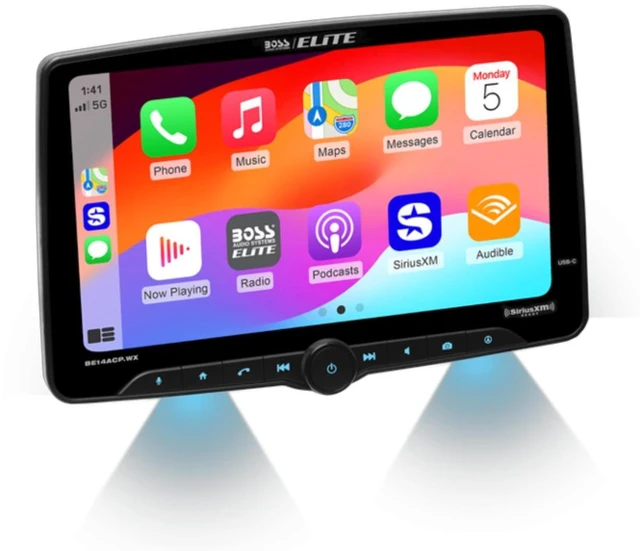 Alt view image 3 of 7 - Boss Audio BE14ACP.WXC Digital Multimedia Car Receiver and Backup Camera