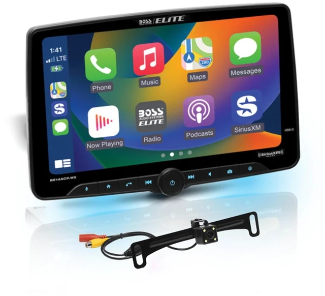 Main image of Boss Audio BE14ACP.WXC Digital Multimedia Car Receiver and Backup Camera