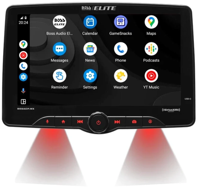 Alt view image 3 of 7 - Boss Audio BE9ACP.WXC Digital Multimedia Car Receiver and Backup Camera