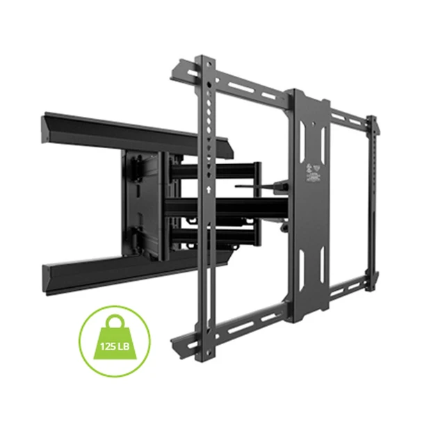 Alt view image 2 of 4 - Kanto Pro Series PMX660 Full Motion TV Wall Mount with 22" Extension