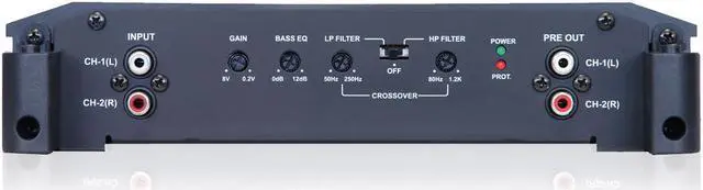 Alt view image 3 of 3 - Alpine BBX-T600 2-Channel Class AB Car Amplifier