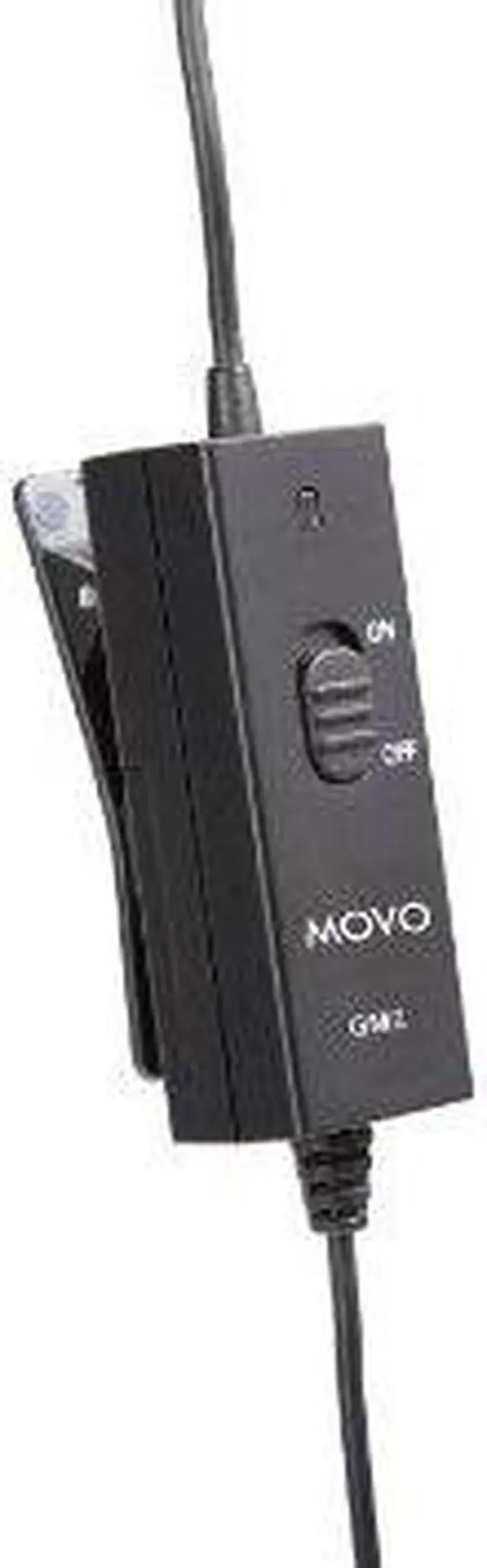 Alt view image 3 of 5 - Movo GM2 Dual-Capsule Battery Powered Lavalier Lapel Clip-on Omnidirectional Condenser Microphone for GoPro HERO3, HERO3+ and HERO4 Black, White and Silver Editions