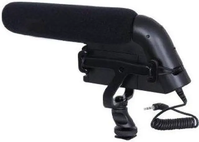 Alt view image 4 of 4 - Movo VXR5000-PRO HD Condenser Prosumer Video Microphone for DSLR Video Cameras with High Pass Filter & Audio Level Control (Aluminum Body)