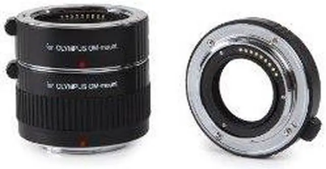 Alt view image 4 of 4 - Movo Photo AF Macro Extension Tube Set for Olympus EVOLT Four-Thirds Mount DSLR Camera with 12mm, 20mm & 36mm Tubes (Metal Mount)