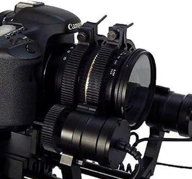 Alt view image 3 of 3 - Movo FR3 Adjustable 3-Piece Follow Focus Ring Gear Set - Includes 65mm, 75mm and 85mm Lens Rings (Standard 32 pitch - 0.8 mod)
