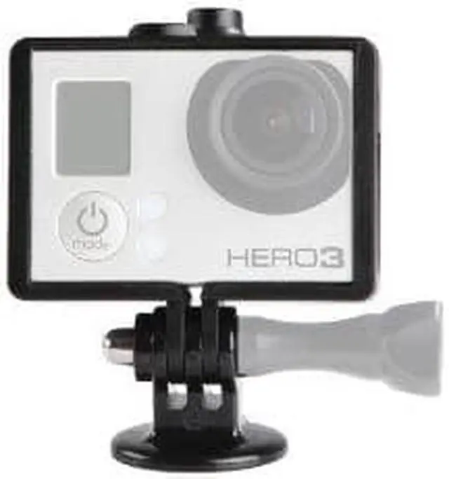 Alt view image 3 of 4 - Movo Photo GC34 Rugged Crushproof Housing Cage with Tripod Mount for GoPro HERO3, HERO3+ and HERO4 Action Camcorders
